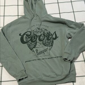 Women’s Green Coors Hoodie